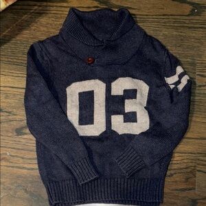 Boys 5T Gap Sweater with Number Design